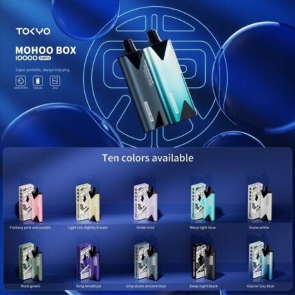 東京魔盒 BOX 電子煙推薦｜一機多煙彈通用  高效霧化技術
